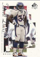 Terrell Davis #25 Football Cards 2000 SP Authentic Prices