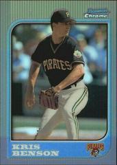 Kris Benson [Refractor] Baseball Cards 1997 Bowman Chrome Prices