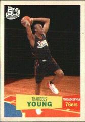 Thaddeus Young Basketball Cards 2007 Topps Prices
