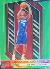 Shai Gilgeous Alexander [Green Pulsar] #184 Basketball Cards 2018 Panini Prizm Prices