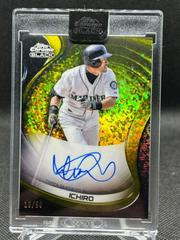 Ichiro [Gold Mini Diamond] #CBA-I Baseball Cards 2022 Topps Chrome Black Autographs Prices
