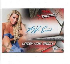 Lacey Von Erich [Gold] Wrestling Cards 2010 TriStar TNA Xtreme Autographs Prices