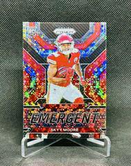 Skyy Moore [No Huddle] Football Cards 2022 Panini Prizm Emergent Prices