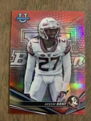 Akeem Dent [Red] #16 Football Cards 2022 Bowman's Best University Prices