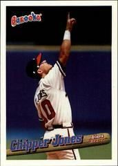 Chipper Jones #96 Baseball Cards 1996 Bazooka Prices