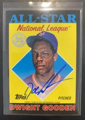 Dwight Gooden [Black] Baseball Cards 2023 Topps 1988 All Star Autographs Prices