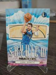 Luka Doncic [Winter] #8 Basketball Cards 2022 Panini Hoops Skyview Prices
