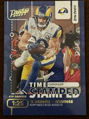 Cooper Kupp [Gold] #TS-7 Football Cards 2022 Panini Prestige Time Stamped Prices