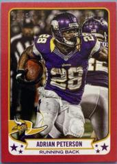 Adrian Peterson [Mini Red] #1 Football Cards 2013 Topps Magic Prices