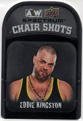Eddie Kingston #CS-16 Wrestling Cards 2021 Upper Deck AEW Spectrum Chair Shots Metal Prices