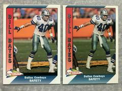 Bill Bates [Error] Football Cards 1991 Pacific Prices