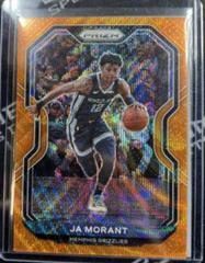 Ja Morant [Orange Wave Prizm] Basketball Cards 2020 Panini Prizm Prices