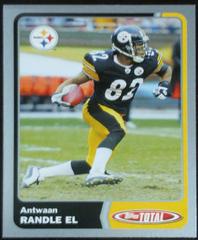 Antwaan Randle El [Silver] #113 Football Cards 2003 Topps Total Prices