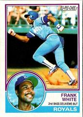 Frank White #171 Baseball Cards 1983 O Pee Chee Prices