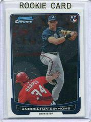 Andrelton Simmons #47 Baseball Cards 2012 Bowman Chrome Prices