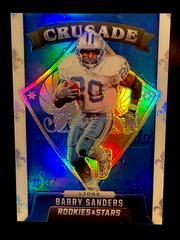 Barry Sanders [Blue] Football Cards 2021 Panini Rookies and Stars Crusade Prices