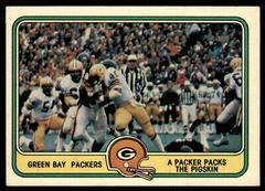 Green Bay Packers [A Packer Packs the Pigskin] Football Cards 1981 Fleer Team Action Prices