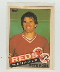 Pete Rose Baseball Cards 1985 Topps Tiffany Prices