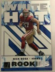 Nick Bosa Football Cards 2019 Donruss White Hot Rookies Prices
