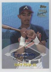 Tony Pena [Certified Autograph] Baseball Cards 2000 Topps Traded Prices