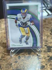 Aaron Donald [Emerald] #49 Football Cards 2022 Panini Immaculate Collection Prices
