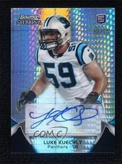 Luke Kuechly [Autograph Prism Refractor] #74 Football Cards 2012 Bowman Sterling Prices