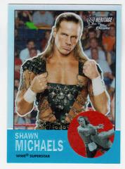Shawn Michaels [Refractor] Wrestling Cards 2007 Topps Heritage II Chrome WWE Prices