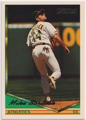 Mike Bordick #188 Baseball Cards 1994 Topps Gold Prices