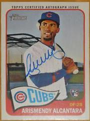 Arismendy Alcantara #AA Baseball Cards 2014 Topps Heritage Real One Autographs Prices