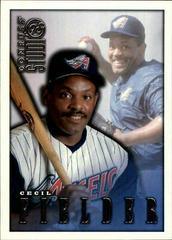 Cecil Fielder #70 Baseball Cards 1998 Studio Prices