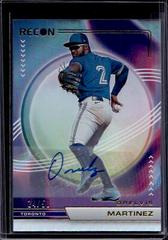 Orelvis Martinez [Autograph] #23 Baseball Cards 2023 Panini Chronicles Recon Prices