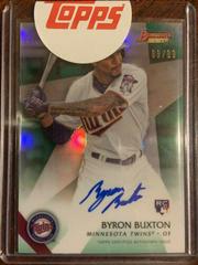 Byron Buxton [Green Refractor] #BB Baseball Cards 2015 Bowman's Best of Autographs Prices