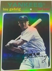 Lou Gehrig [Gold Foil] #89 Baseball Cards 2012 Topps Archives Prices