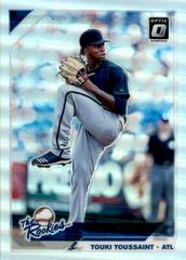 Touki Toussaint [Holo] #9 Baseball Cards 2019 Panini Donruss Optic the Rookies Prices