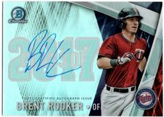 Brent Rooker Baseball Cards 2017 Bowman Draft Class of Autographs Prices