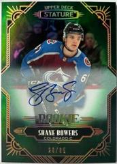 Shane Bowers [Green Autograph] Hockey Cards 2020 Upper Deck Stature Prices
