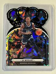 Ja Morant [Crystal Black] #91 Basketball Cards 2022 Panini Crown Royale Prices