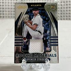 Spencer Strider #ARM-SS Baseball Cards 2022 Panini Absolute Rookie Materials Prices