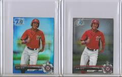 Juan Soto [Chrome Prospects 70th Logo Refractor] #BCP180 Baseball Cards 2017 Bowman Chrome Mini Prices