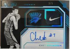 Chet Holmgren [Patch Autograph Tags] #379 Basketball Cards 2022 Panini Noir Prices