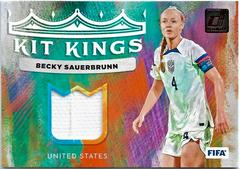 Becky Sauerbrunn #KK-BSB Soccer Cards 2022 Panini Donruss Kit Kings Prices
