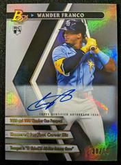 Wander Franco [Autograph] Baseball Cards 2022 Bowman Platinum Portfolios Prices