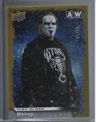 Sting [High Gloss] Wrestling Cards 2022 Upper Deck AEW Prices
