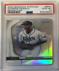 Wander Franco [Refractor] #BPR-1 Baseball Cards 2020 Bowman Sterling Prices