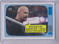 Stone Cold Steve Austin Wrestling Cards 2012 Topps Heritage WWE The Superstars Speak Prices
