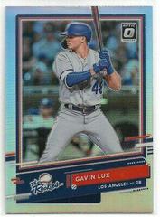 Gavin Lux [Holo] Baseball Cards 2020 Panini Donruss Optic the Rookies Prices