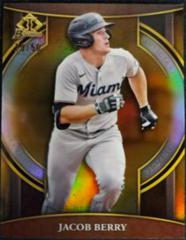 Jacob Berry [Gold] Baseball Cards 2023 Bowman Invicta Prices