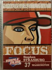 Stephen Strasburg #264 Baseball Cards 2012 Panini Triple Play Prices