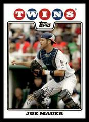 Joe Mauer [Gold Foil] #33 Baseball Cards 2008 Topps Prices