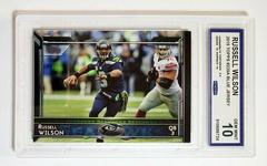 Russell Wilson [Blue Jersey] Football Cards 2015 Topps Prices